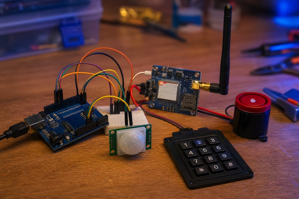 Arduino GSM security system